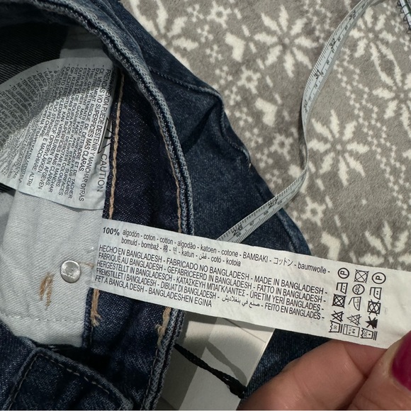 NWT Zara High Rise Flare Leg Full Length Jeans Bloggers Favorite Size 4 - Picture 4 of 13